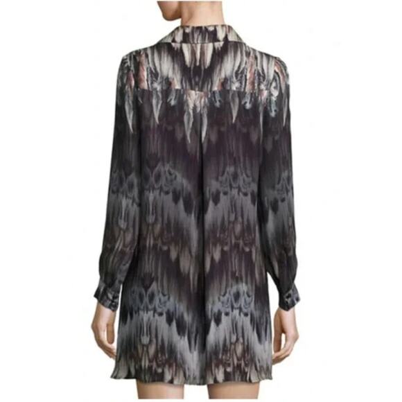 Haute Hippie She Too Will Rise Lace Up Dress Size 2 NWT - Picture 15 of 15